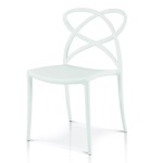 Sedia da Esteri in Polipropilene Bianca