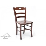 Set Tavolo rettangolare allungabile + Sedie Rochelle seduta massello Noce