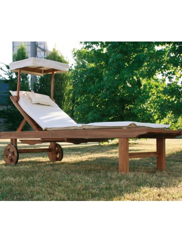 Lettino in legno Real Bad