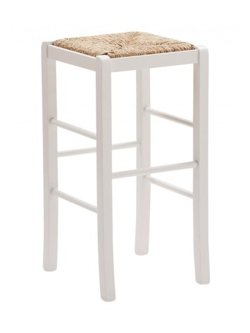 Sgabello alto seduta paglia