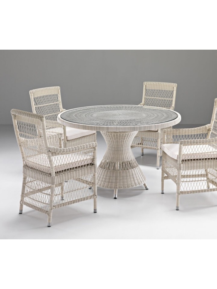 Tavolo CAMILLE Bianco