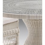 Tavolo CAMILLE Bianco