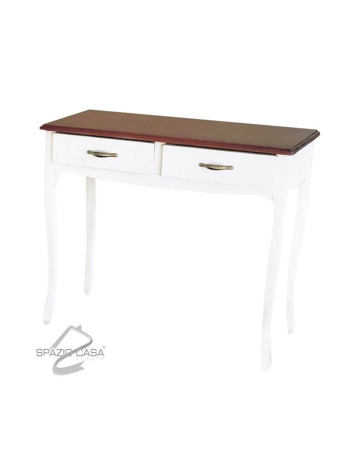 Consolle sciabola con cassetti - Provenzale