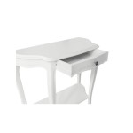 Consolle in legno 1 cassetto Bianco opaco