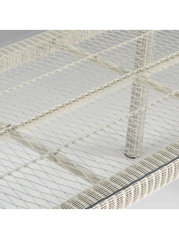 Tavolo Rettangolare CAMILLE Bianco