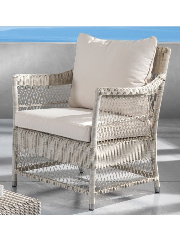 Poltrona CAMILLE Bianco