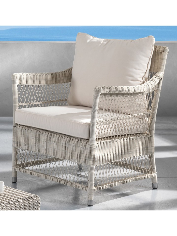 Poltrona CAMILLE Bianco