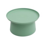 Tavolino Colorato Basso Polipropilene Bianco