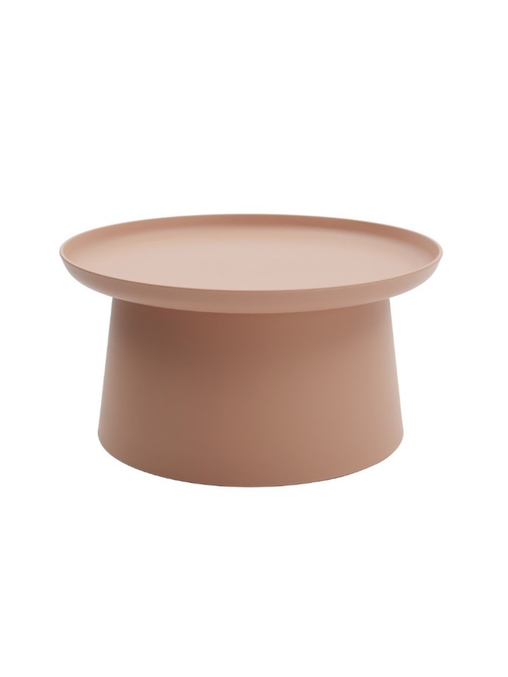 Tavolino Rotondo Polipropilene Rosa