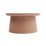 Tavolino Rotondo Polipropilene Rosa