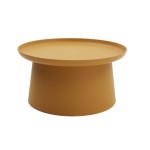 Tavolino Colorato Basso Polipropilene Bianco