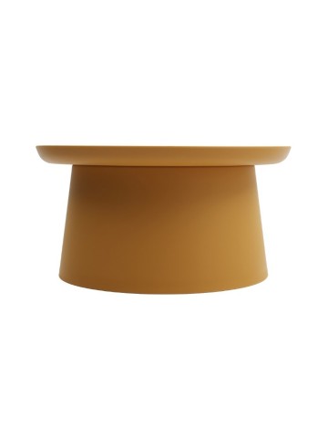 Tavolino Colorato Basso Polipropilene Bianco