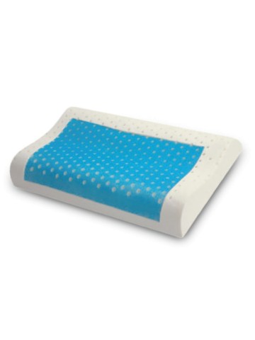 Cuscino modello doppia onda in memory 70 x 40 cm H. 9/10 cm