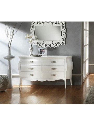 Comò bombato 2 porte