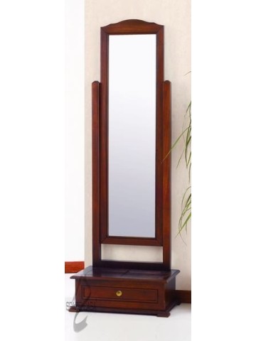 Specchio da terra con cassetto