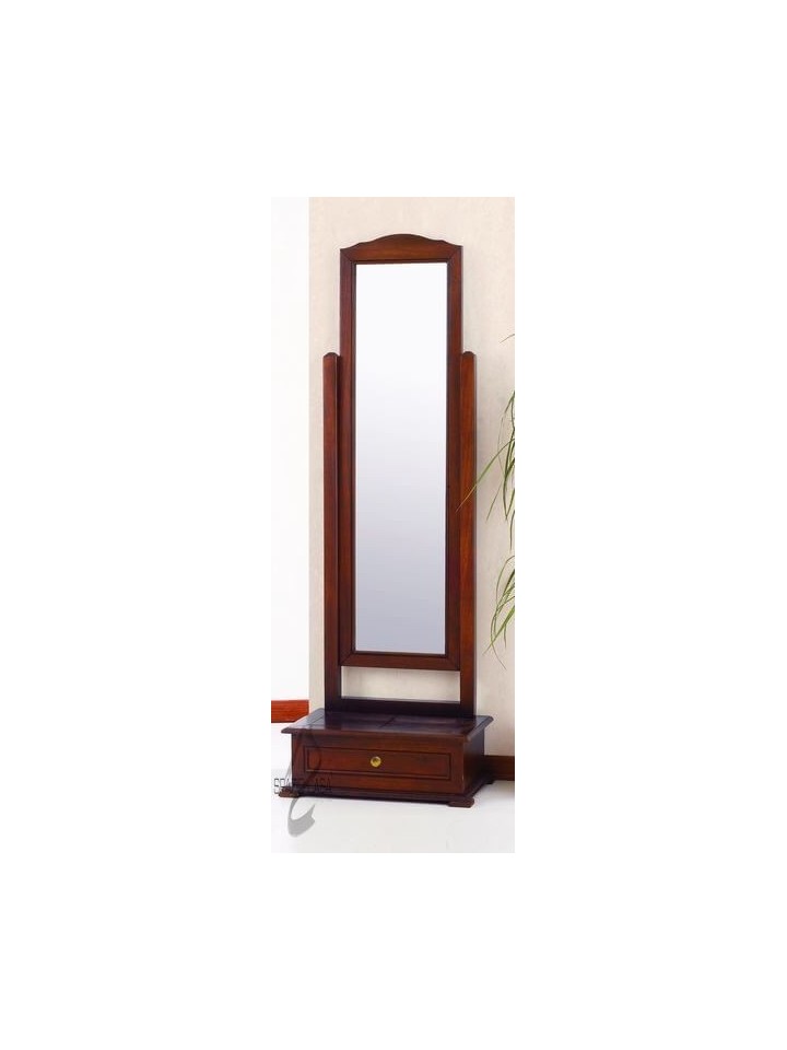 Specchio da terra con cassetto