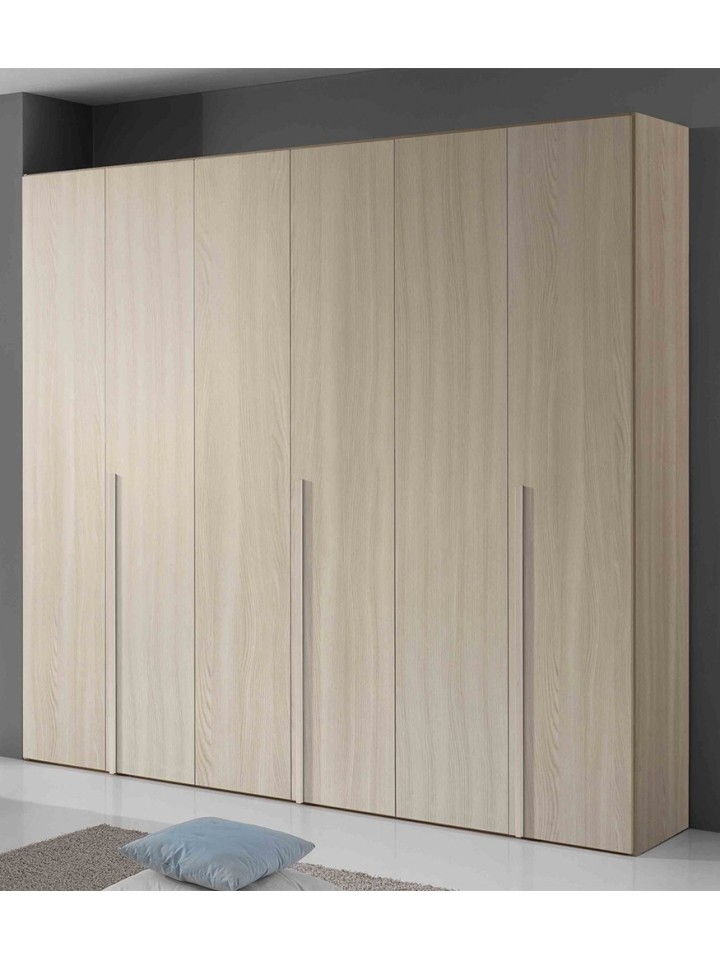 Armadio Giotto in legno 6 ante battenti