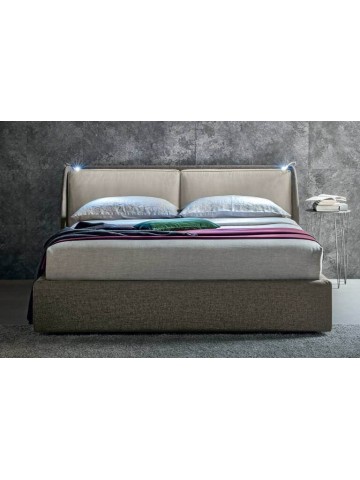 Letto Matrimoniale alla Francese Testata Imbottita Kevin Felis