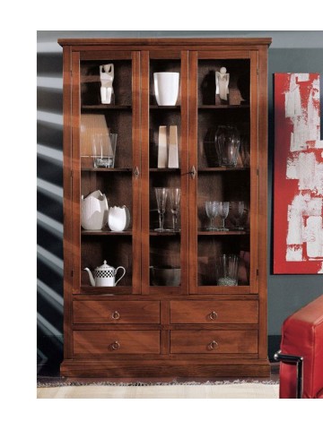 Credenza in legno noce bassano