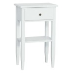 Portatelefono Classico in legno 2 cassetti