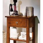 Comodino bombato 2 cassetti