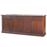 Credenza 4 Porte Base Cristalliera Martini