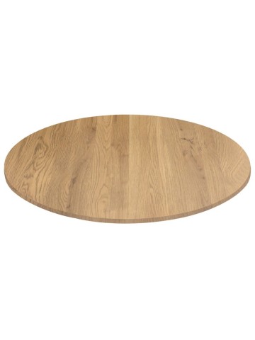 Piano Rotondo per tavolo in Laminato Rovere Nodato 18mm