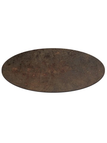 Piano Rotondo per tavolo in HPL Bronzo 10mm