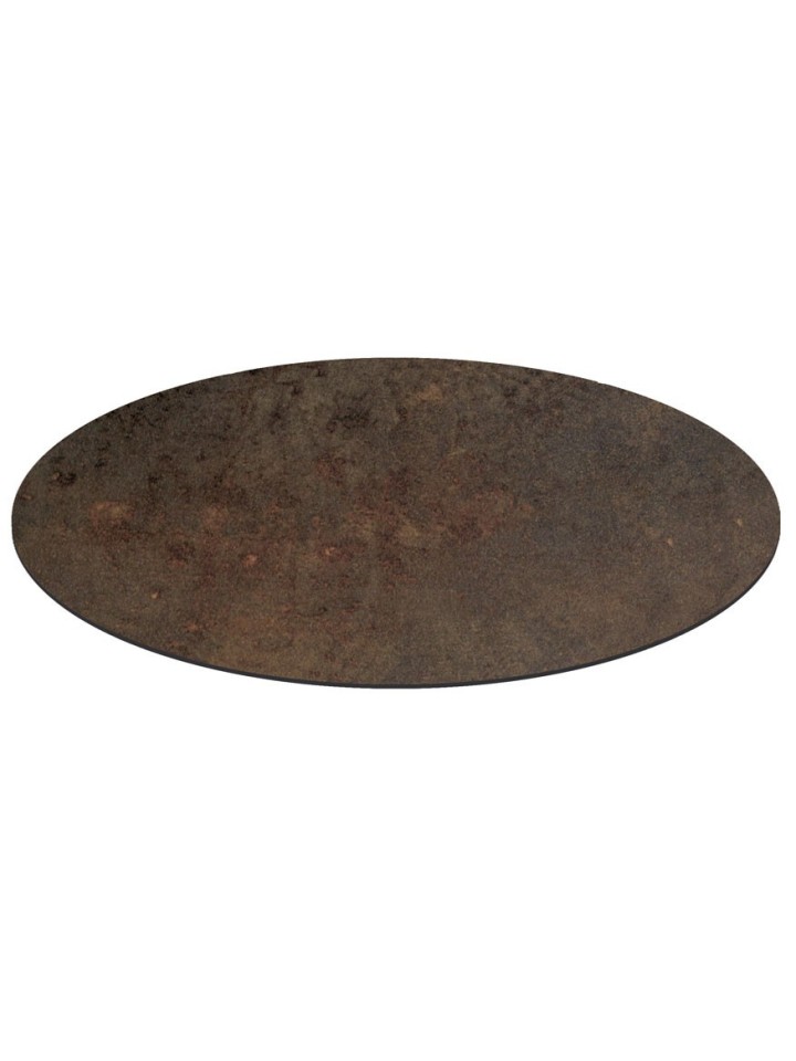 Piano Rotondo per tavolo in HPL Bronzo 10mm