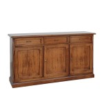 Credenza Martini 3 porte 3 Cassetti Noce Bassano