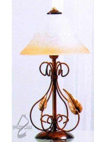 Lampada da tavolo 4P foglie