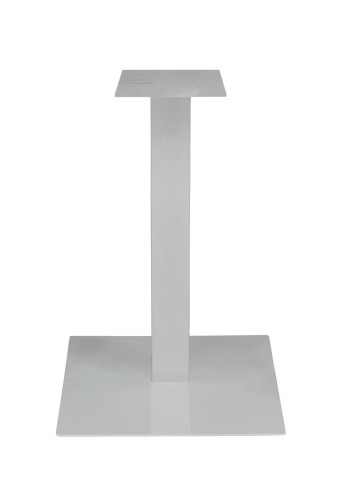 Base quadrata per tavolo in metallo Antracite
