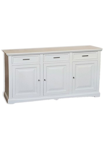 Credenza 2 Ante in legno piedi a cipolla