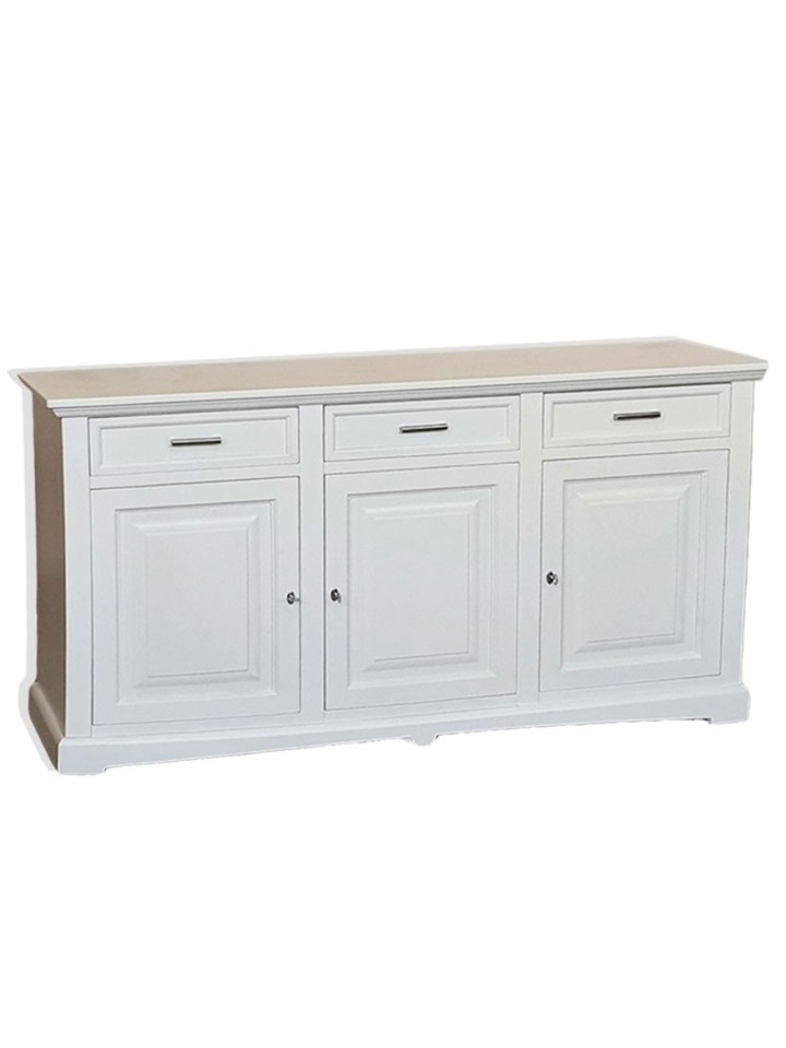 Credenza 2 Ante in legno piedi a cipolla