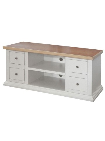 Mobile Porta Tv Classico con 4 cassettini