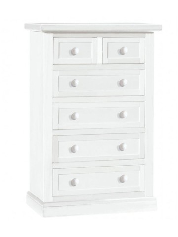 Cassettiera in legno 4+2 cassetti