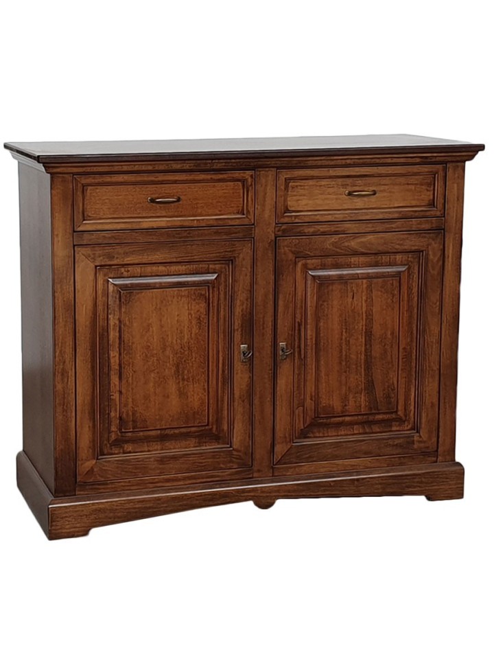 Credenza 2 Ante in legno piedi a cipolla