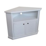 Porta TV basso in legno con piede a sciabola