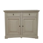 Credenza 2 Ante in legno piedi a cipolla