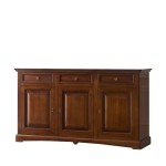 Credenza 3 Ante a Goccia in legno Noce