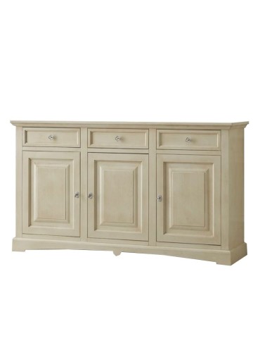 Credenza 3 Ante a Goccia in legno Noce